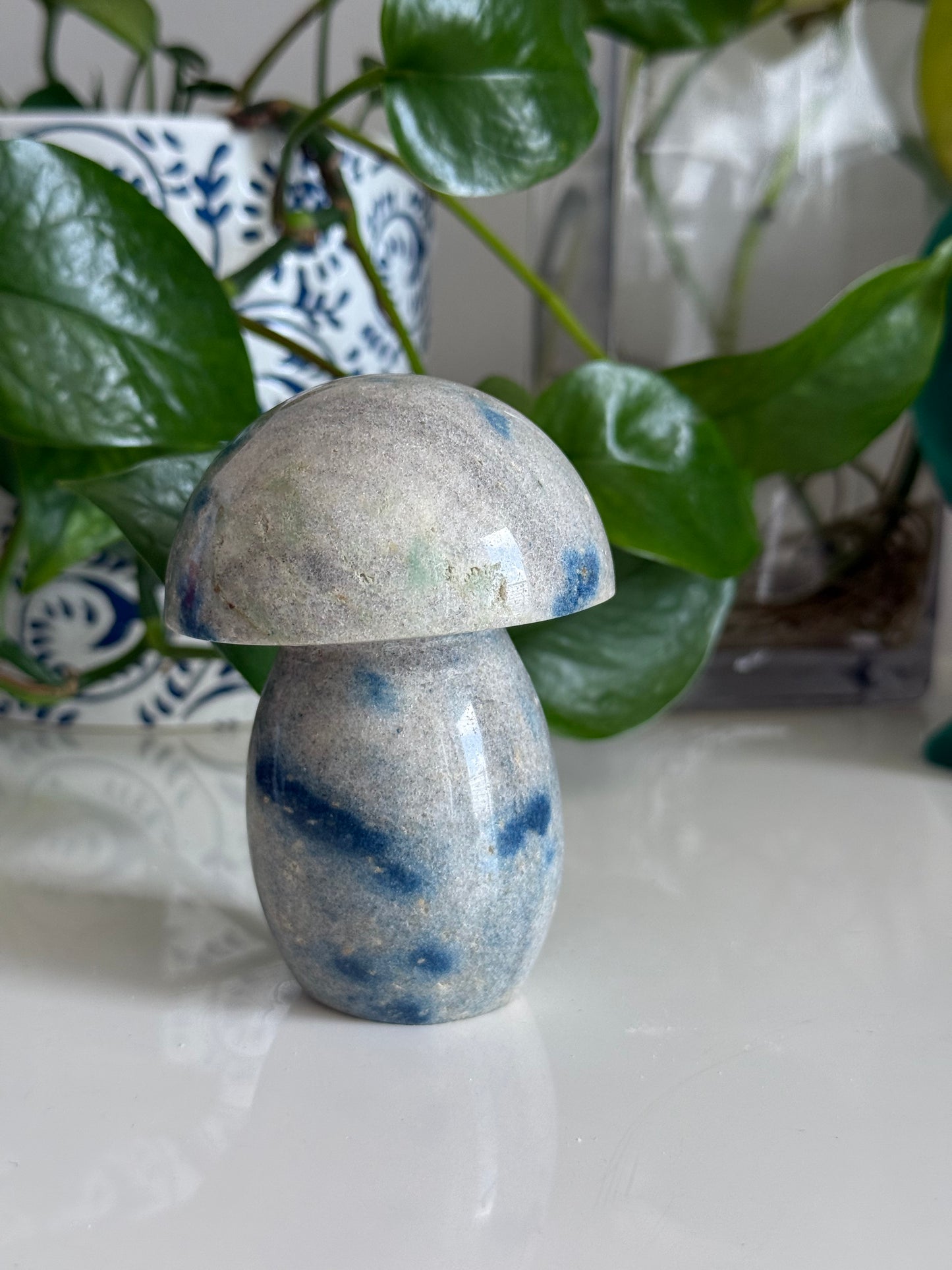 K2 Jasper Mushroom – 3.5 Inch – Grounding & Spiritual Awakening Stone