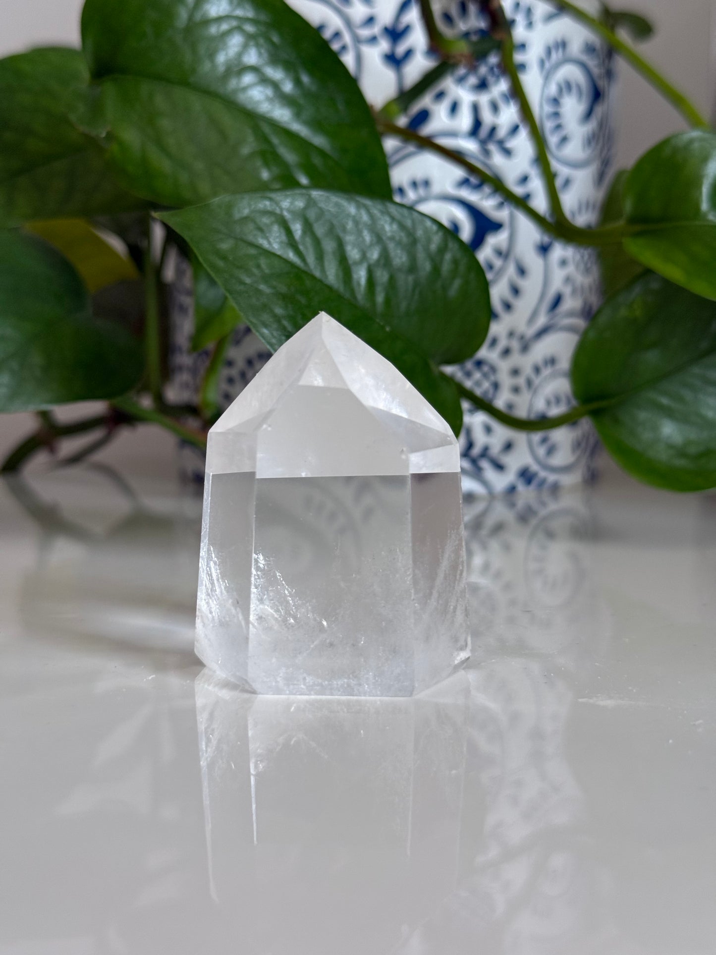 Clear Quartz Point – 2.5 Inch – Clarity, Amplification & Reiki-Charged