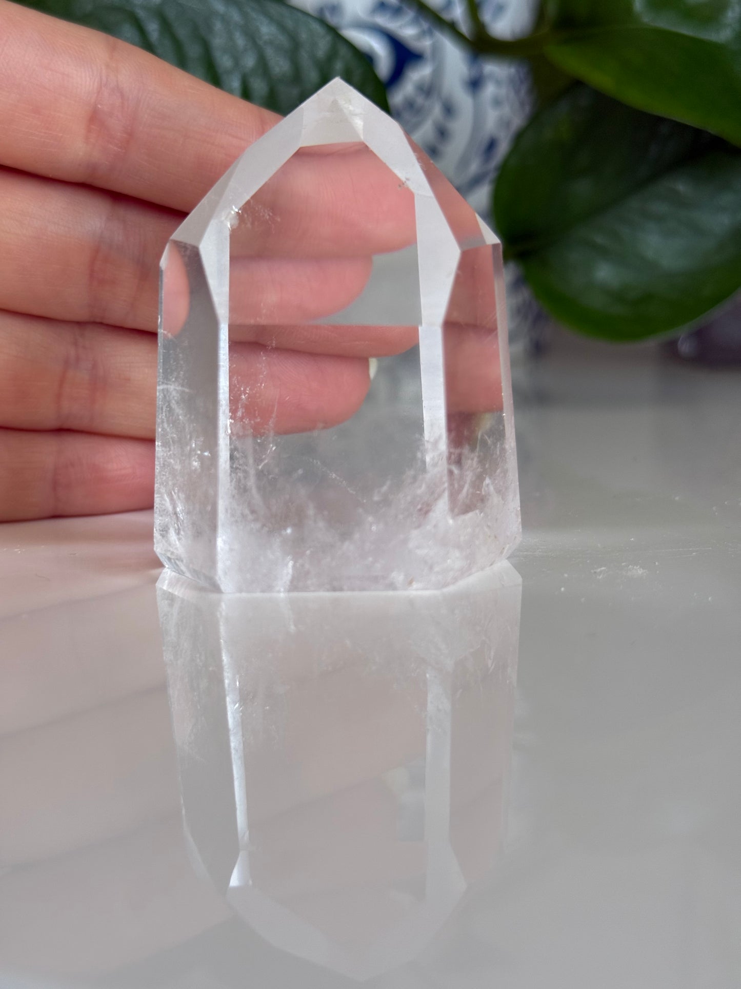Clear Quartz Point – 2.5 Inch – Clarity, Amplification & Reiki-Charged