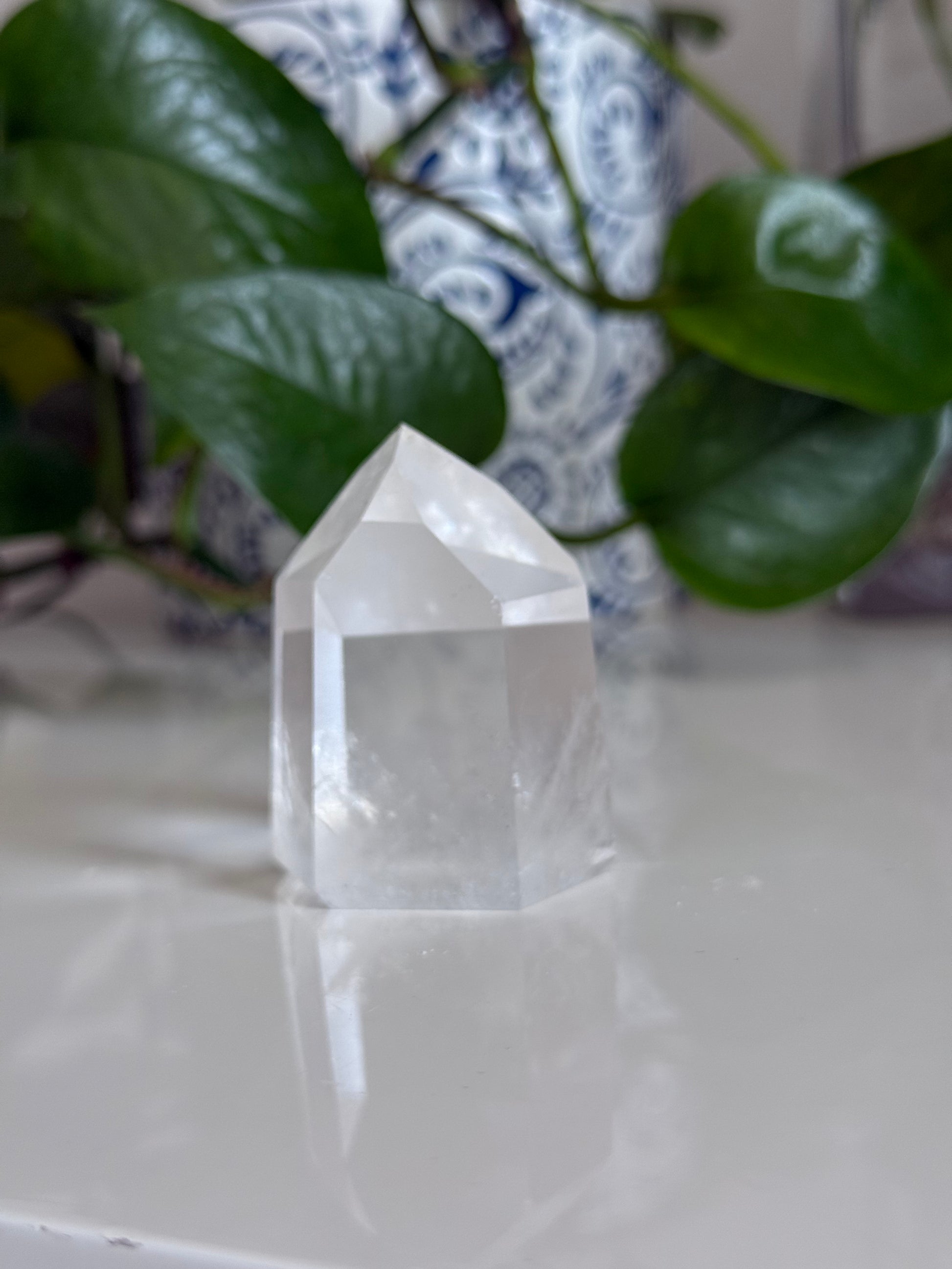 Clear Quartz Point – 2.5 Inch – Clarity, Amplification & Reiki-Charged