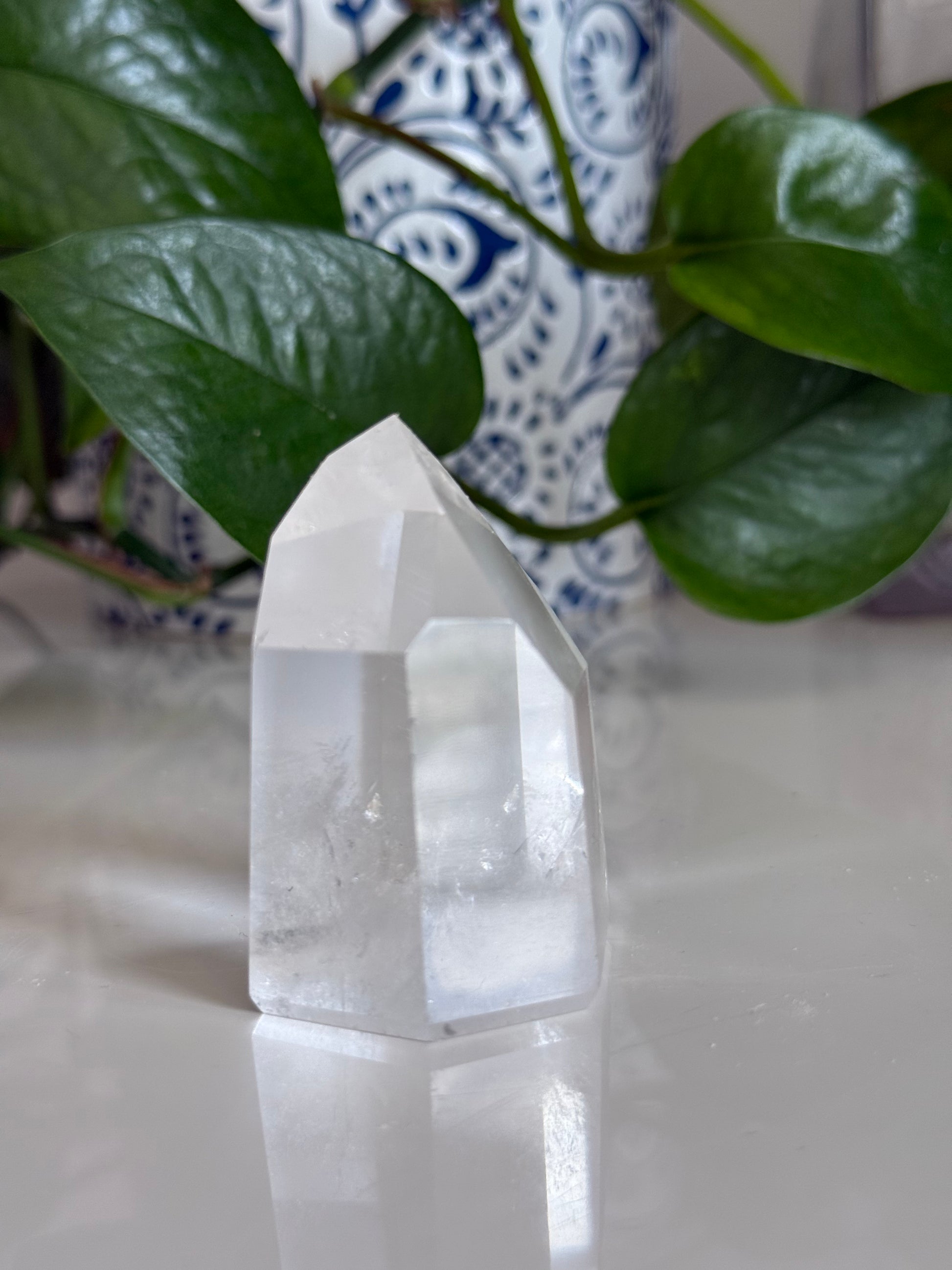 Clear Quartz Point – 2.5 Inch – Clarity, Amplification & Reiki-Charged