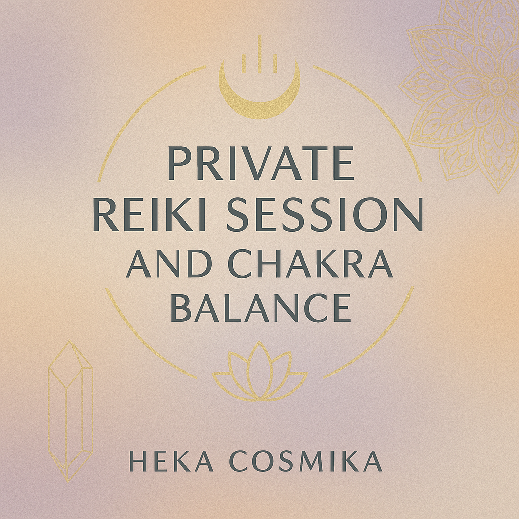 Private Reiki Energy Healing – Chakra Balance & Stress Relief