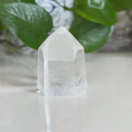 Clear Quartz Point – 2.5 Inch – Clarity, Amplification & Reiki-Charged