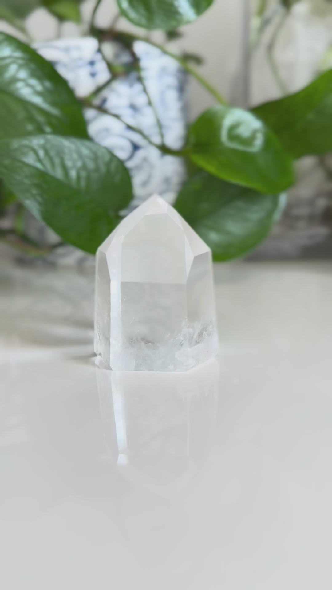 Clear Quartz Point – 2.5 Inch – Clarity, Amplification & Reiki-Charged